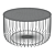 Modern Minimalist Wire Coffee Table 3D model small image 3