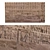 Egyptian Wall 301: Ancient Ornament Model 3D model small image 4