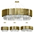 Empire Suspension Mondo 60: Elegant Loft Chandelier 3D model small image 1