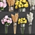 PBR Bouquet Model Set 3D model small image 1