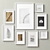 Elegant Wood Picture Frames 3D model small image 9