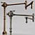 Heritage Collection: Waterstone & Kingston Faucets 3D model small image 4