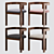 PIGRECO By Tacchini Chairs: Elegant and Compact Seating 3D model small image 3