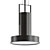 Sleek LED Pendant Light: Arne Domus 3D model small image 1