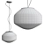 Fabbian Aerostat LED Pendant: Modern Illumination at its Best 3D model small image 2