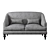 Modern Belva Sofa by La Redoute 3D model small image 3