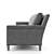 Luxury OM Turner Sofa 3D model small image 3