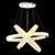 Elegant Citilux Eletto Olimpia Chandelier 3D model small image 1