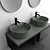 Cielo Multiplo Bathroom Set 3D model small image 2