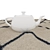 Versatile Set of 8 Modern Rugs 3D model small image 6