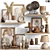 Modern Decorative Shelf: Stylish and Functional 3D model small image 1