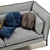 Modern Cappellini BASKET 011 Sofa 3D model small image 4