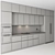 Modern Wood & White 72 - Kitchen Elegance 3D model small image 5