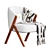 Zara Home Boucle Armchair 3D model small image 3
