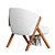 Zara Home Boucle Armchair 3D model small image 5