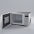 BOSCH HMT 75G451: Compact Microwave Oven 3D model small image 3