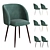 Grace Metal Chair: Stylish and Comfortable 3D model small image 1