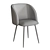 Grace Metal Chair: Stylish and Comfortable 3D model small image 5