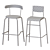 Modern IKEA TOMMARYD Table Set 3D model small image 6