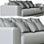 Country Style Medison Sofa 3D model small image 5