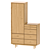 Quilda Hallway Furniture: Sleek and Elegant Storage Solution 3D model small image 1