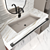 Modern Bath Set - RPM 10 3D model small image 3