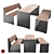 Welling Outdoor Seating Set 3D model small image 1