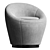 Bailey Chair: Corona Rendering & Visualization 3D model small image 1