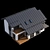 Modern Two-Storey Cottage with Click Seam Roof 3D model small image 4