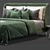 IKEA TUFJORD Upholstered Bed: Comfortable Elegance for Dreamy Nights 3D model small image 2