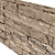 Egyptian Pyramid Wall Replica 3D model small image 3