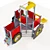 Title: Kompan Tractor Adventure Play 3D model small image 4