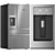 3-in-1 AEG Fridge & Freezer Set 3D model small image 3