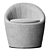 Monroe: Stylish Armchair by Essential Home 3D model small image 3