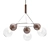 Elegant Arlo Chandelier: Illuminate in Style 3D model small image 1