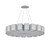 Statement Drum LED Chandelier 3D model small image 2