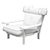 Sergio Rodrigues Ox Lounge Chair 3D model small image 2