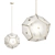 Alabaster Glow Pendant: Lantern Gallo 3D model small image 1