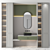 Modern Bathroom Set - RPM 11 3D model small image 1