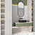 Modern Bathroom Set - RPM 11 3D model small image 2