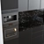 Elegant Miele Kitchen: CVA 7445, KM 6319, H 6860 3D model small image 3