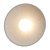 Sleek Circles Wall Sconce 3D model small image 4