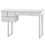 Sleek White Desk: Brooklyn 3D model small image 2