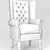 Polys 901 026 Verts 454 208 Armchair 3D model small image 4
