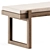 Sleek Minimalistic Bench 3D model small image 2