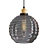 Sleek Glass Pendant Light 3D model small image 1