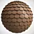 Premium Roof Tile Materials - 3 Color PBR - 4k 3D model small image 1