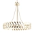 Elegant Laurus Chandelier by Currey 3D model small image 1