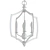 Elegant Middletown Single Tier Chandelier 3D model small image 2