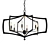 Middletown 34: Elegant Bronze Chandelier 3D model small image 1